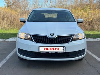 2017 Skoda Rapid I Рестайлинг, белый, 1250000 рублей, вид 3