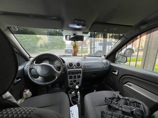 2009 Renault Logan I, серый, 350000 рублей, вид 4