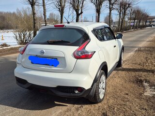 2014 Nissan Juke I Рестайлинг, белый, 850000 рублей, вид 4