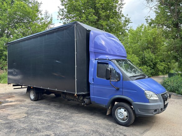 2007 ГАЗ ГАЗель (3302), синий, 1050000 рублей - вид 6