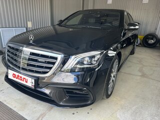 2018 Mercedes-Benz S-Класс AMG 63 AMG Long III (W222, C217) Рестайлинг, чёрный, 9998500 рублей, вид 2