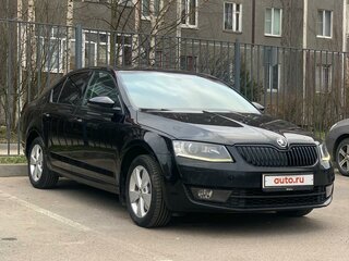 2015 Skoda Octavia III (A7), чёрный, 1500000 рублей, вид 3