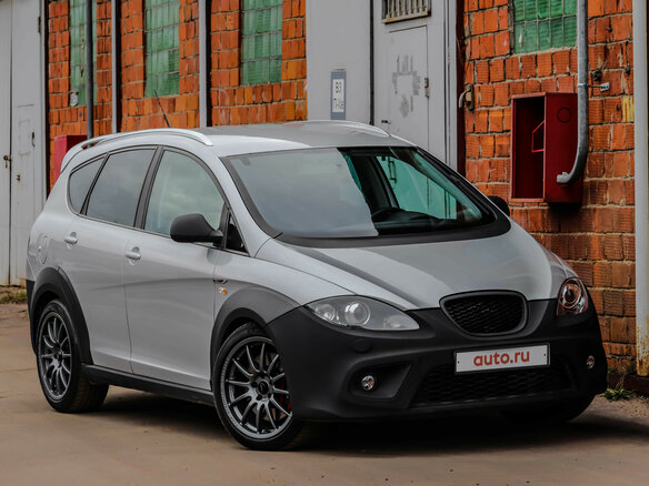 2012 SEAT Altea Freetrack I Рестайлинг, серебристый