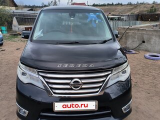 2014 Nissan Serena IV (C26), чёрный, 1350000 рублей, вид 1