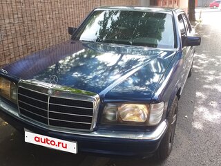 1986 Mercedes-Benz S-Класс 260 II (W126) Рестайлинг, синий, 700000 рублей, вид 2