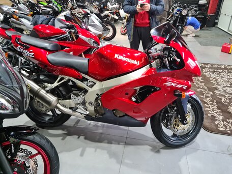 1998 Kawasaki ZX-9R Ninja, пурпурный, 350000 рублей, вид 3
