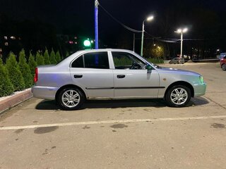 2007 Hyundai Accent ТагАЗ II, серый, 330000 рублей, вид 3