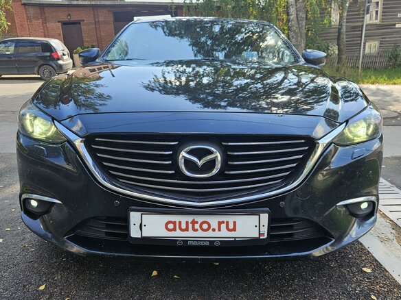 2016 Mazda 6 III (GJ) Рестайлинг, чёрный - вид 1