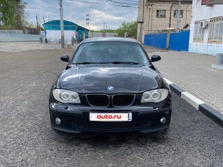 2005 BMW 1 серии 118i I (E81/E82/E87/E88), чёрный, 700000 рублей, вид 2