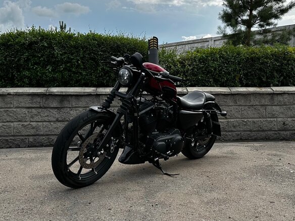 2017 Harley-Davidson Sportster 883, чёрный, 1200000 рублей - вид 12