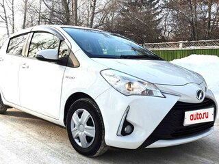 2018 Toyota Vitz III (XP130) Рестайлинг 2, белый, 1165000 рублей, вид 3