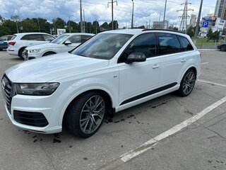 2019 Audi Q7 II (4M), белый, 6500000 рублей, вид 2