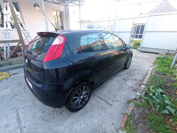 2008 Fiat Punto III Grande Punto, чёрный, 418000 рублей - вид 5