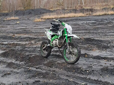 2025 Kayo Basic TT125, зелёный, 80000 рублей, вид 4