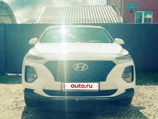2018 Hyundai Santa Fe IV, белый, 2600000 рублей, вид 2