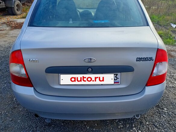 2008 Lada (ВАЗ) Kalina I, серебристый, 150000 рублей - вид 2