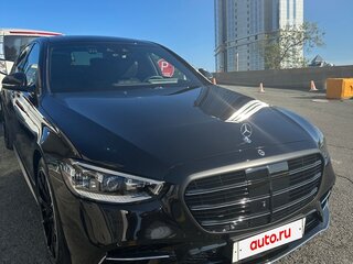 2021 Mercedes-Benz S-Класс 400 d 4MATIC VII (W223), чёрный, 11100000 рублей, вид 1