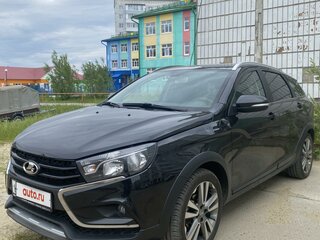 2018 Lada (ВАЗ) Vesta SW Cross I, чёрный, 1100000 рублей, вид 2