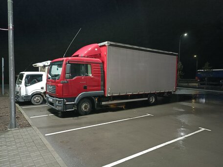 2008 MAN TGL, красный, 3500000 рублей, вид 1