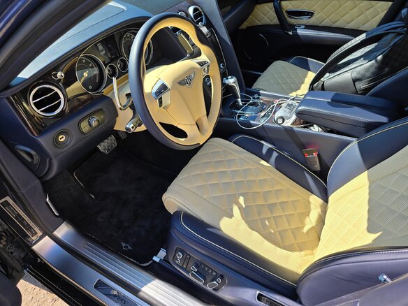 2016 Bentley Flying Spur II, синий - вид 6