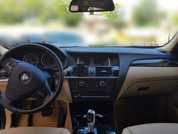 2015 BMW X3 20i xDrive II (F25) Рестайлинг, чёрный - вид 4