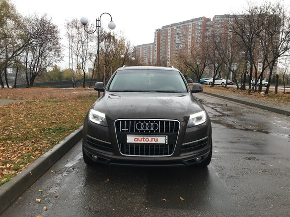 2010 Audi Q7 I (4L) Рестайлинг, коричневый