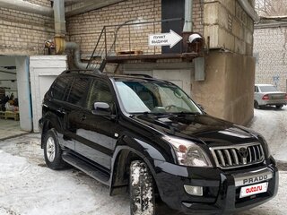 2007 Toyota Land Cruiser Prado 120 Series Рестайлинг, чёрный, 2200000 рублей, вид 2