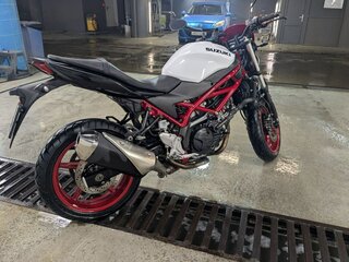 2021 Suzuki SV 650, белый, 550000 рублей, вид 4