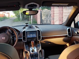 2013 Porsche Cayenne S II (958), коричневый, 2150000 рублей, вид 4