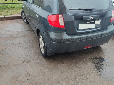 2010 Hyundai Getz I Рестайлинг, серебристый, 520000 рублей, вид 5