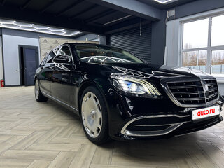 2017 Mercedes-Benz Maybach S-Класс 450 I (X222) Рестайлинг, чёрный, 4099000 рублей, вид 1
