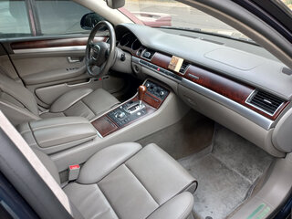 2008 Audi A8 Long II (D3) Рестайлинг 2, синий, 1999999 рублей, вид 5