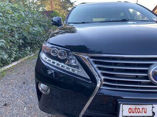 2012 Lexus RX 450h III Рестайлинг, чёрный, 3700000 рублей, вид 1