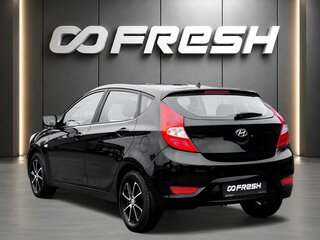 2011 Hyundai Solaris I, чёрный, 799000 рублей, вид 2