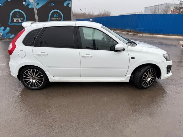2018 Lada (ВАЗ) Kalina Sport II, белый, 820000 рублей - вид 4