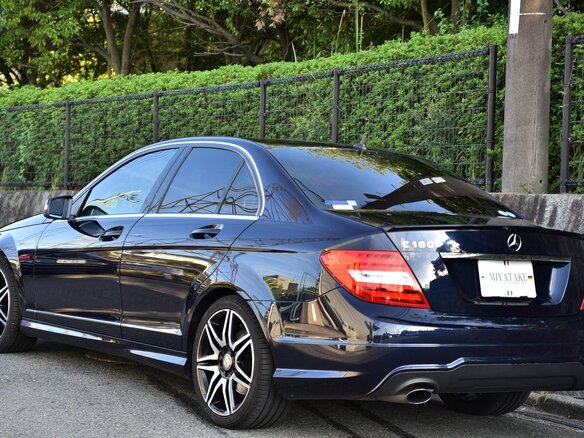 2012 Mercedes-Benz C-Класс 180 BlueEFFICIENCY III (W204) Рестайлинг, чёрный - вид 8