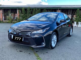 2019 Toyota Corolla XII (E210), чёрный, 3250000 рублей, вид 2