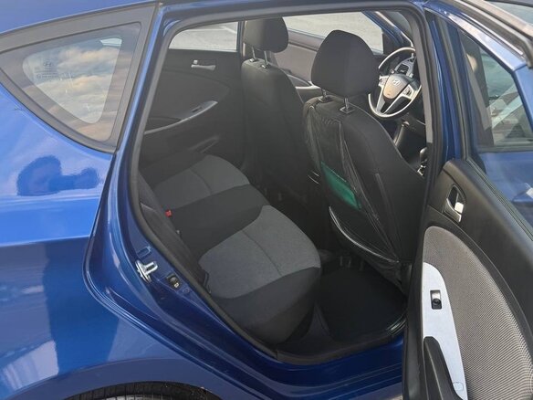2012 Hyundai Solaris I, синий, 599000 рублей - вид 8