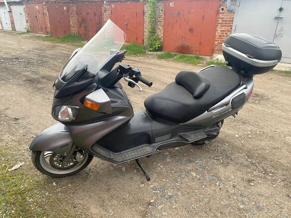2007 Suzuki Burgman (SkyWave) 650, серебристый, 550000 рублей - вид 7