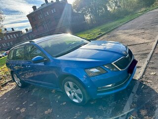 2018 Skoda Octavia III (A7) Рестайлинг, синий, 1700000 рублей, вид 1