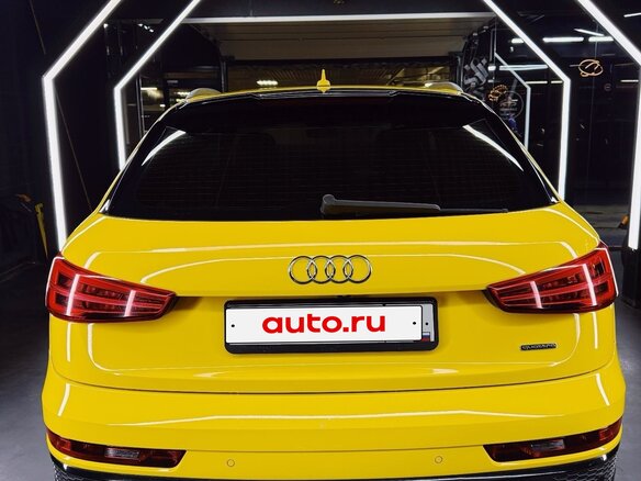 2017 Audi Q3 I (8U) Рестайлинг, жёлтый, 2900000 рублей - вид 2