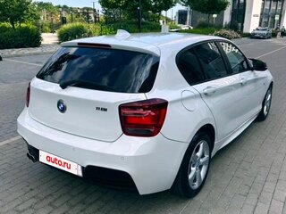 2013 BMW 1 серии 118i II (F20/F21), белый, 1299000 рублей, вид 5