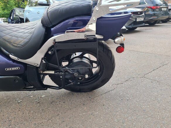 2007 Suzuki Boulevard M50, синий, 450000 рублей - вид 11