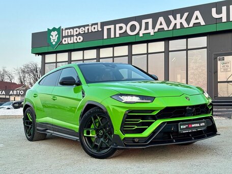 2021 Lamborghini Urus I, зелёный, 25000000 рублей, вид 1