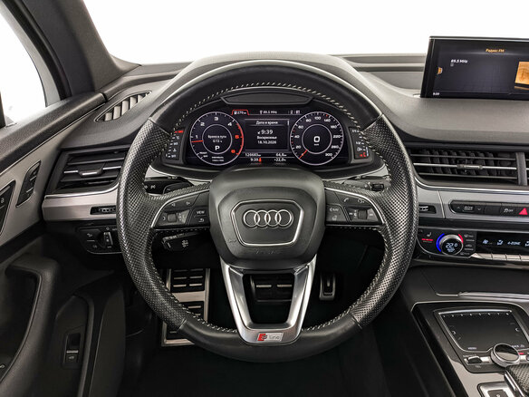 2019 Audi Q7 45 TDI II (4M) Рестайлинг, белый, 4850000 рублей - вид 21