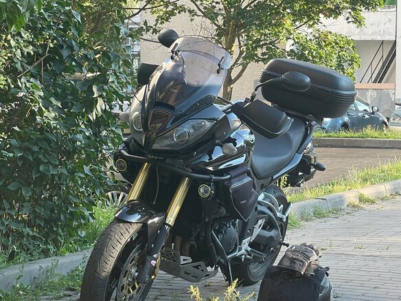 2007 Triumph Tiger 1050, чёрный, 600000 рублей