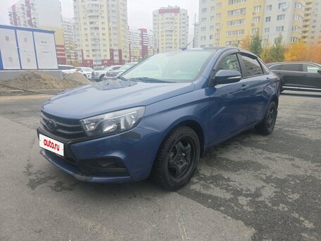 2019 Lada (ВАЗ) Vesta I, синий, 849000 рублей, вид 1