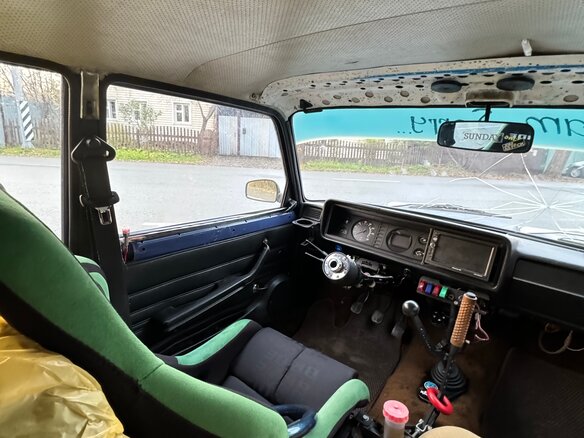 2007 Lada (ВАЗ) 2107, синий, 175000 рублей - вид 11