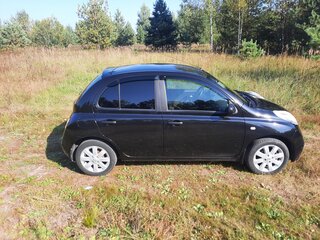 2008 Nissan Micra III (K12), чёрный, 549000 рублей, вид 2