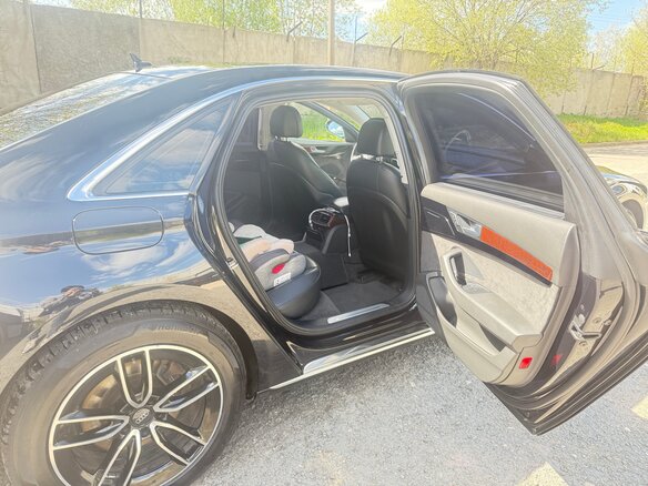 2012 Audi A8 III (D4), чёрный, 2700000 рублей - вид 9